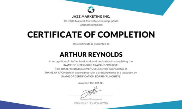 Printable Certificate Template 35 Adobe Illustrator In Awesome Physical Fitness Certificate Template Editable