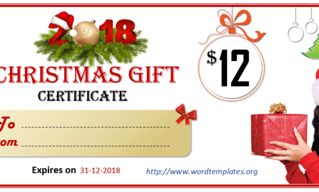 Printable Gift Certificate Templates For 2018 15 Free In Walking Certificate Templates