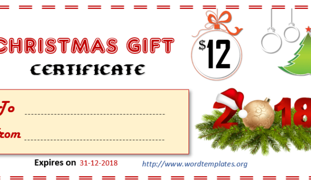 Printable Gift Certificate Templates For 2018 15 Free Intended For Free Walking Certificate Templates