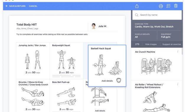 Printable Gym Workout Plans Template Business Psd Excel For Business Plan Template For A Gym