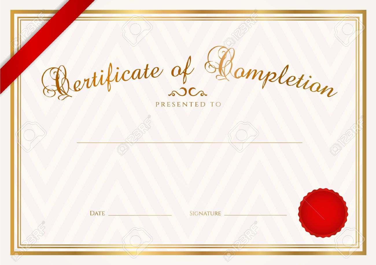 Printabledocdocxcertificatediplomaofcompletion Throughout Best Certificate Of Completion Template Free Printable
