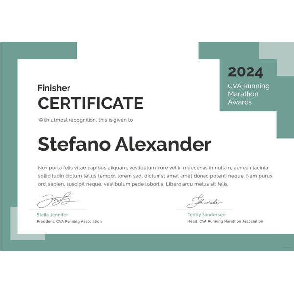 Printeditablepdfwinnerfreerunningawardcertificate Pertaining To Amazing Editable Running Certificate