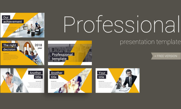 Pro Presentation Template On Behance Within Ppt Templates For Business Presentation Free Download
