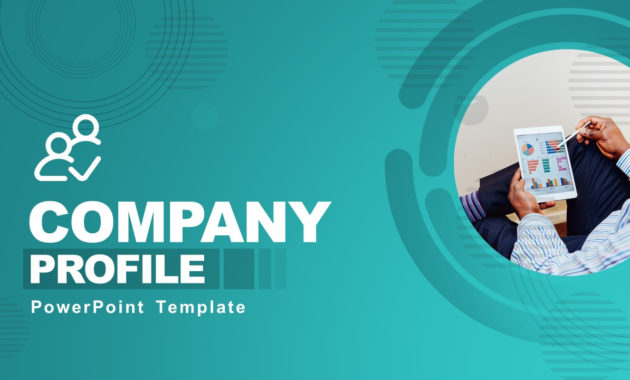 Professional Company Profile Powerpoint Template Slidemodel Throughout Business Profile Template Ppt