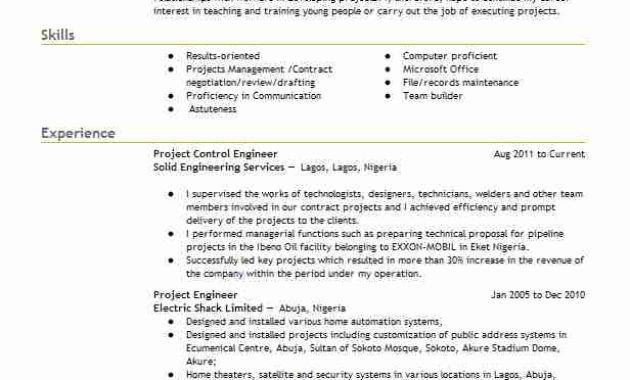 Project Control Engineer Resume Sample Livecareer Throughout Best Independent Government Cost Estimate Template