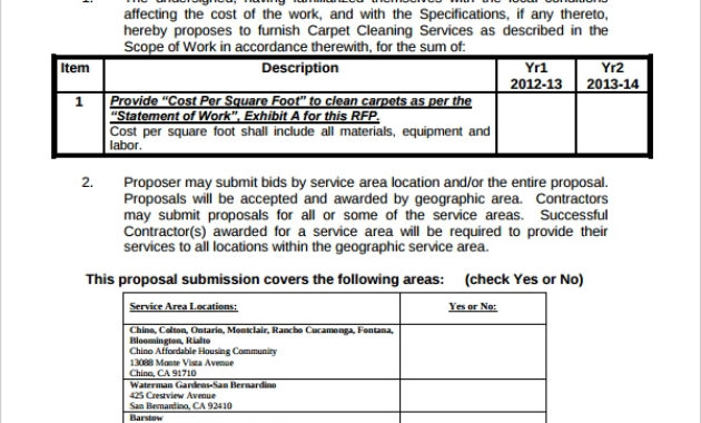 Proposal For Cleaning Services Pdf Laustereo Pertaining To Free Cleaning Proposal Template