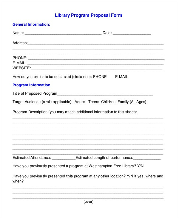 Proposal Template 8 Free Word Pdf Document Downloads Inside Documentary Proposal Template