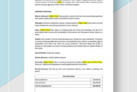 Quarterly Business Plan Template Word Doc Google Docs For Quarterly Business Plan Template