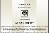 Racing Sponsorship Proposal Template Williamsonga In Free Racing Sponsorship Proposal Template