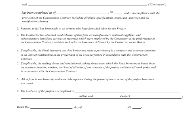 Rdup Form 187 Download Fillable Pdf Or Fill Online With Construction Certificate Of Completion Template