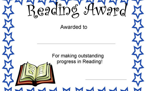 Reading Certificate Mgp Within Reader Award Certificate Templates