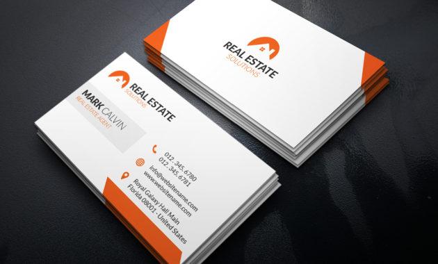 Real Estate Business Card 29 Graphic Pick Regarding Real Estate Business Cards Templates Free