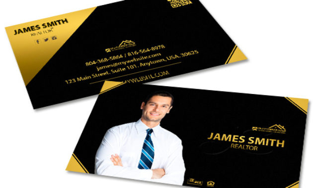 Real Estate Business Cards Realty Business Cards For Real Estate Agent Business Card Template