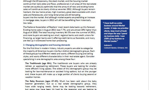 Real Estate Business Plan Template 15 Free Sample Pertaining To Real Estate Agent Business Plan Template