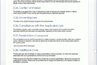 Request For Proposal Rfp Template Ms Word/Excel For Free Request For Proposal Response Template
