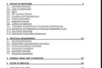 Request For Proposal Templates 20 Samples And Formats Of Rpf Pertaining To Simple Request For Proposal Template