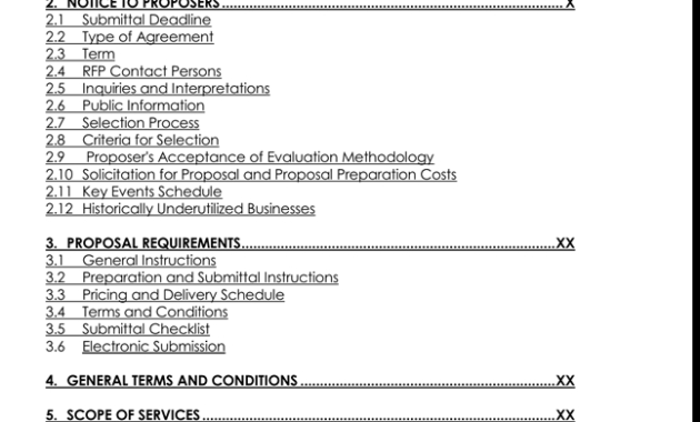 Request For Proposal Templates 20 Samples And Formats Of Rpf Pertaining To Simple Request For Proposal Template