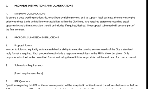 Request For Proposal Templates 20 Samples And Formats Of Rpf Within Free Request For Proposal Response Template