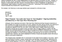 Research Paper Proposal Sample Memo For Internal Business Proposal Template