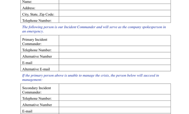Retailer Business Continuity Plan Template In Word And Pdf Throughout Business Continuity Management Policy Template