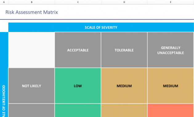 Risk Assessment Matrix Template Download Now Teamgantt Pertaining To Business Opportunity Assessment Template