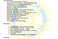 Rotary Board Meeting Minutes Template • Invitation Pertaining To Stand Up Meeting Minutes Template