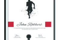 Running Certificate Template Carlynstudio With Regard To Finisher Certificate Template 7 Completion Ideas
