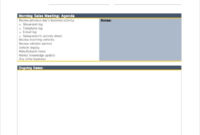 Sales Agenda Template 5 Free Word Pdf Documents Within Word Agenda Template Free Download