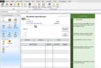 Sales Invoice For Real Estate Agents Invoice Template Ideas For Real Estate Agent Business Plan Template Pdf