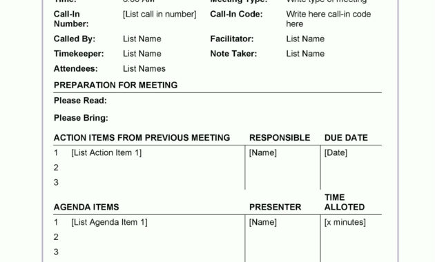 Sales Team Meeting Agenda Template Templatesz234 For Sales Team Meeting Agenda Template