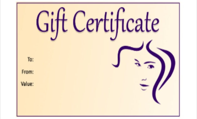 Salon Gift Certificate Template 9 Free Pdf Psd Ai Regarding Printable Nail Salon Gift Certificate Template