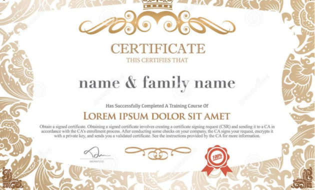 Salon Gift Certificate Template Template Business Within Salon Gift Certificate Template