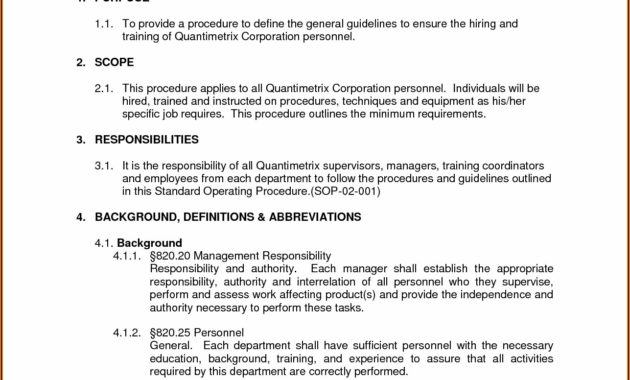 Salon Policies And Procedures Template Template 2 With Small Business Policy And Procedures Manual Template