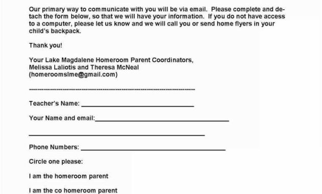 Sample Parenting Agreement Between Mother And Father Within Quality Child Visitation Log Template