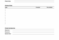 Sample Plc Meeting Agenda Sample Site W Intended For Plc Agenda Template