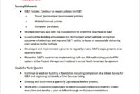 Sample Project Quarterly Report Template 8 Free In Quarterly Report Template Small Business