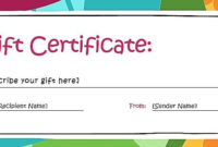 Samplegiftcertificatetemplatedownloadgiftcertificate With Track And Field Certificate Templates Free