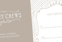 Santa Barbara Photography Session Gift Certificate Blog Pertaining To Photography Session Gift Certificate