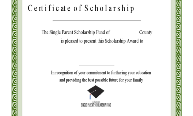 Scholarship Certificate 3 Free Templates In Pdf Word In Throughout Printable Chef Certificate Template Free Download 2020