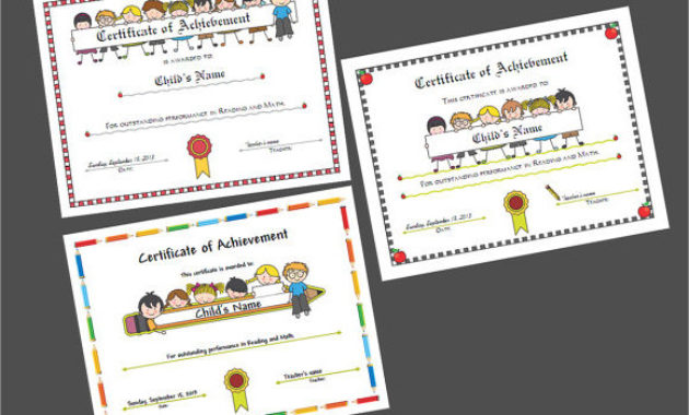 School Certificate Samples 10 Free Printable Word Pdf Pertaining To Certificate Of School Promotion 10 Template Ideas