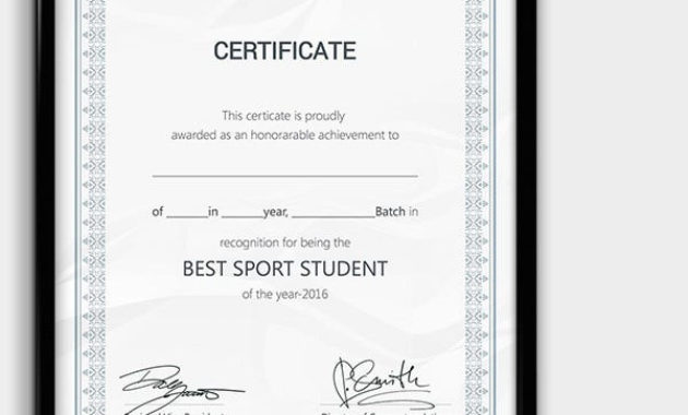 School Certificate Template 17 Free Word Psd Format Pertaining To Free Free School Certificate Templates