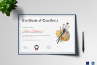 School Certificate Template 30 Free Word Psd Format Within Awesome Art Award Certificate Template