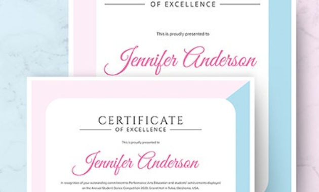 School Dance Poster Template Word Psd Indesign In Amazing Ballet Certificate Template