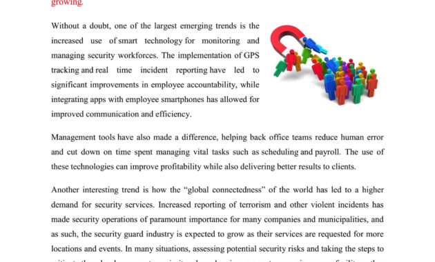 Security Guard Company Business Plan Template Sample Pages Regarding Business Plan Template For Security Company