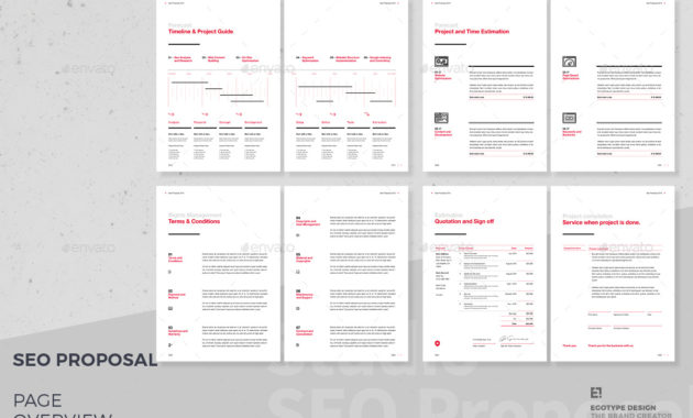 Seo Proposalegotype Graphicriver Throughout Seo Proposal Template