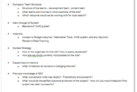 Setting Up Your Seo Project / Agency For Success Moz Regarding Project Management Kick Off Meeting Agenda Template