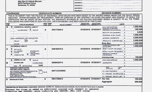 Seven Moments To Remember Realty Executives Mi Invoice In Certificate Of Insurance Template
