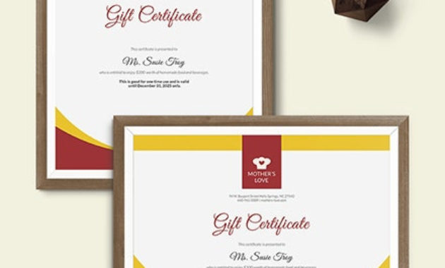 Simple Company Gift Certificate Template Download 205 With Free Publisher Gift Certificate Template