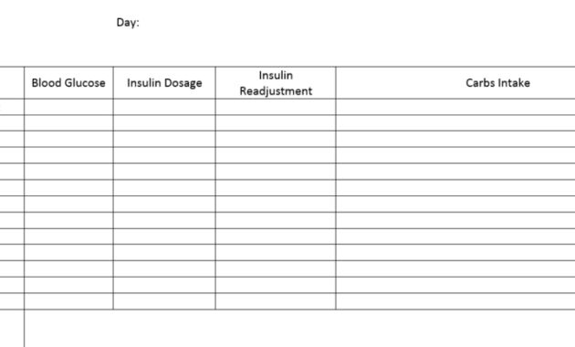 Simplelogbookdiabetes Within Quality Diabetes Record Log Template