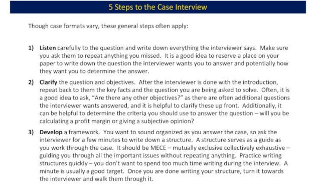 Slide Template Consulting Case Interview Mckinsey 7S Within Mckinsey Business Case Template